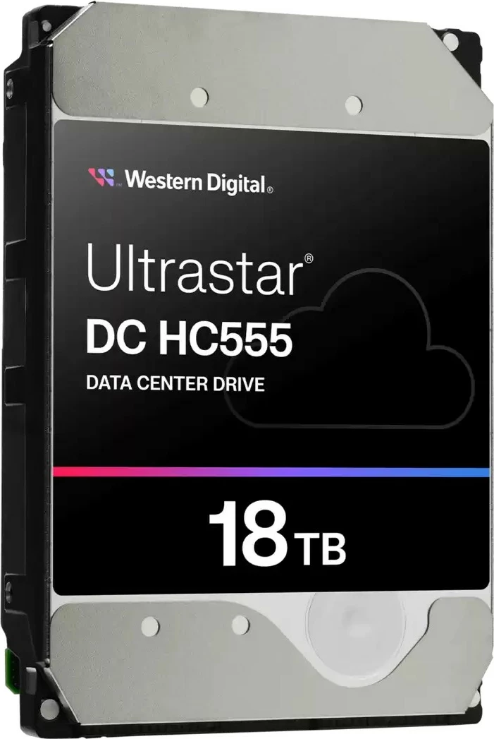 Trdi disk Ultrastar DC HC555 Western Digital, 18 TB, 7200 RPM, 3,5", SATA