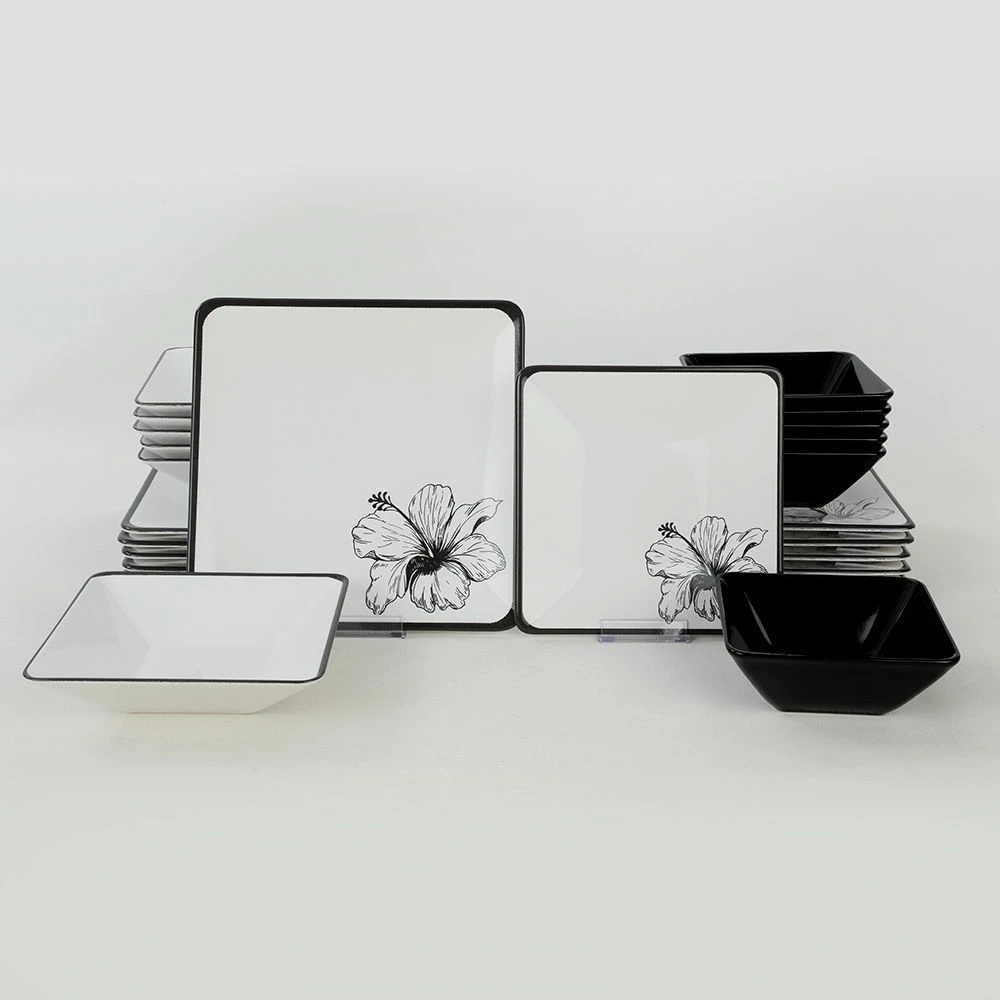Jedilni set iz keramike, 24 kosov, Hermia Concept, TY032124FM80AD03M00MAOV101