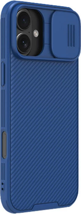 Ovitek za telefon Nillkin CamShield Pro za iPhone 16 Pro, moder
