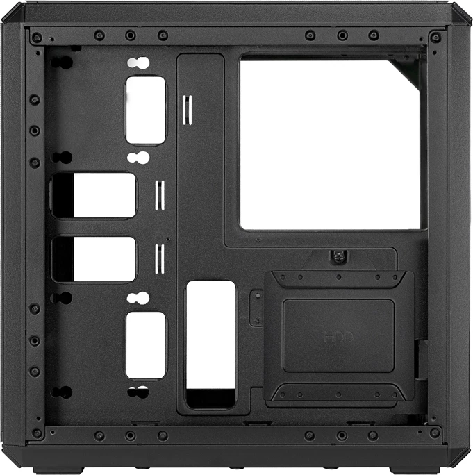 Micro ATX/Mini-ITX ohišje z zaslonom iz kaljenega stekla Cooler Master MasterBox Q300L, črno