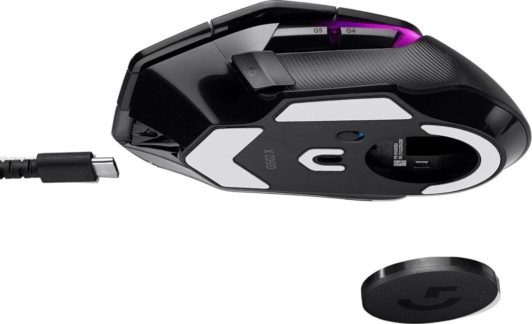 Gaming miška Logitech G502 X Plus, črna