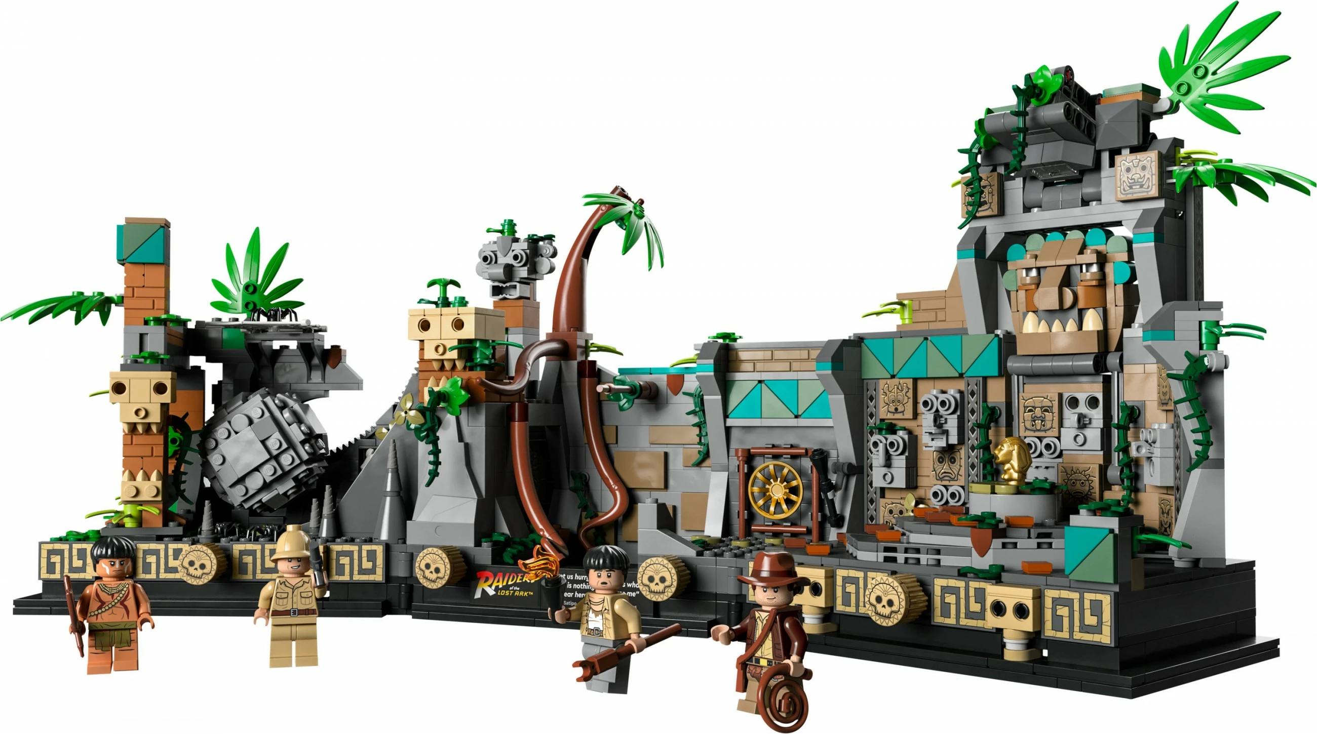 Set gradnje Indiana Jones Temple of the Golden Idol LEGO 77015, 1545 kosov, večbarven