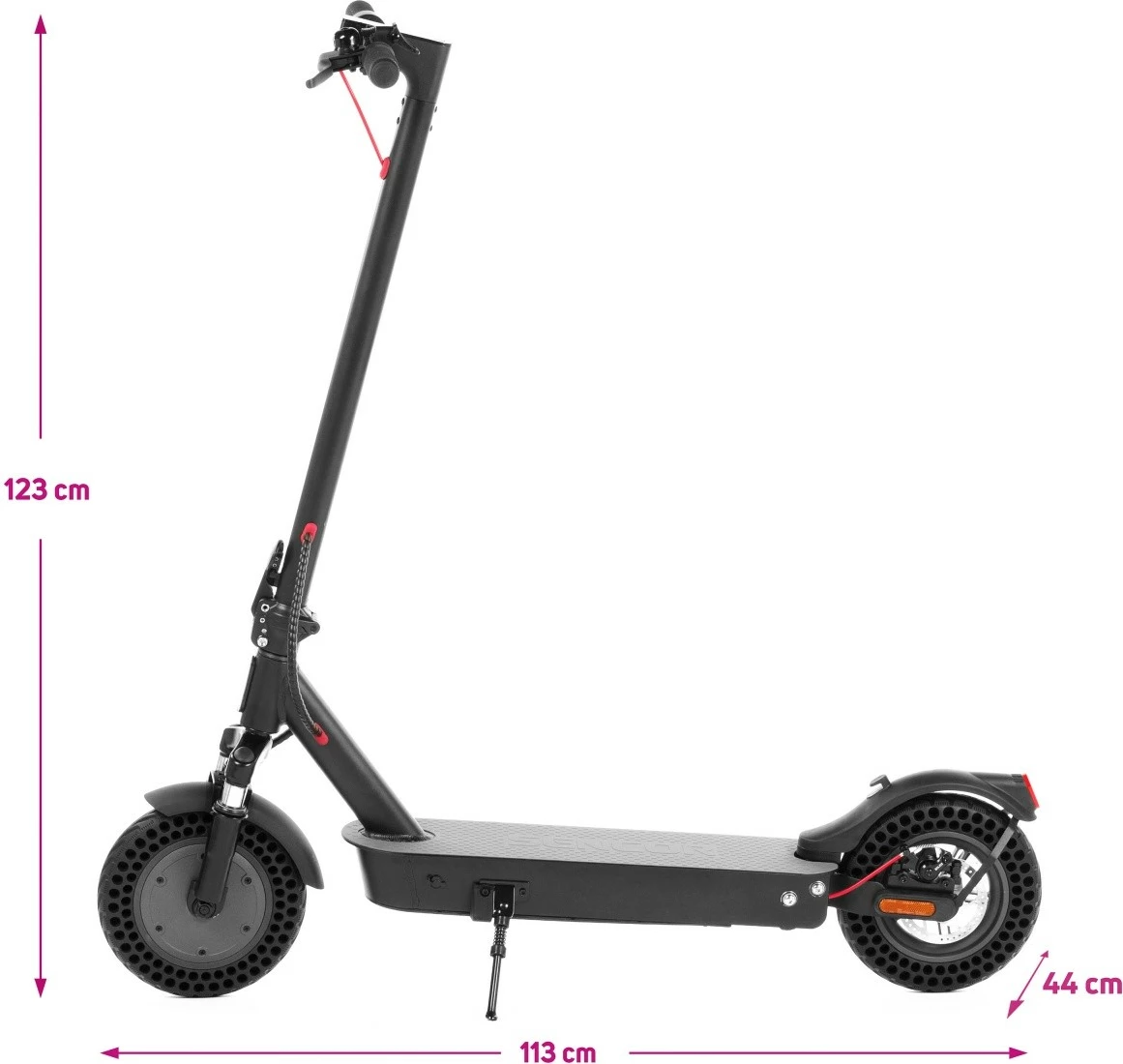 Električni skiro Sencor SCOOTER TWO S70, 400W, 15Ah, črn