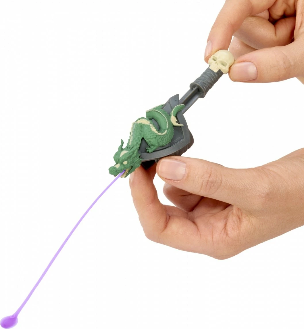 Akcijska figura Ninjombie Jonin Knight, MGA, 121992-EUC, z gibljivimi okončinami, 13 dodatki in sluz, 6+ let