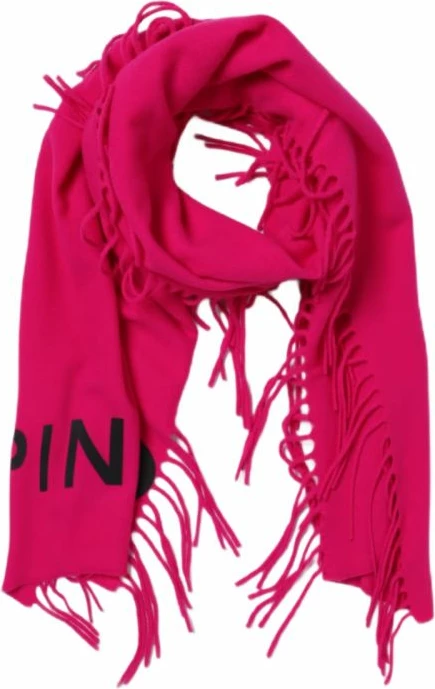 Topel šal Pinko Adunanza, rožnate barve