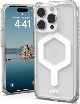 Zaščitni ovitek Plyo MagSafe za iPhone 16 Pro, UAG, bel