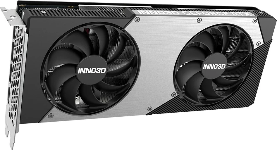 Grafična kartica INNO3D GeForce RTX 5070 TWIN X2 OC, 12 GB, črna