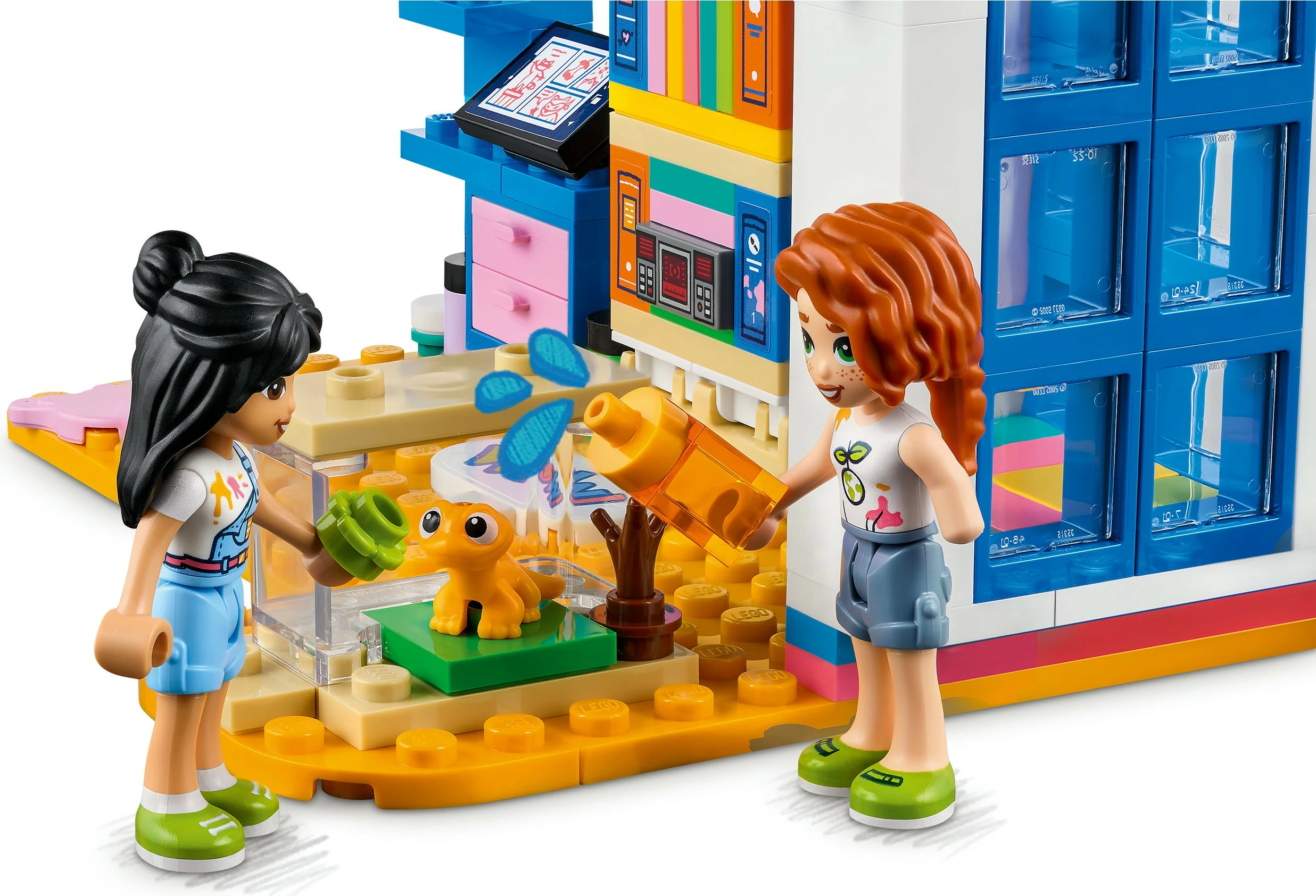 Set za gradnjo Liannina soba, LEGO Friends 41739, 204 kosi, večbarven