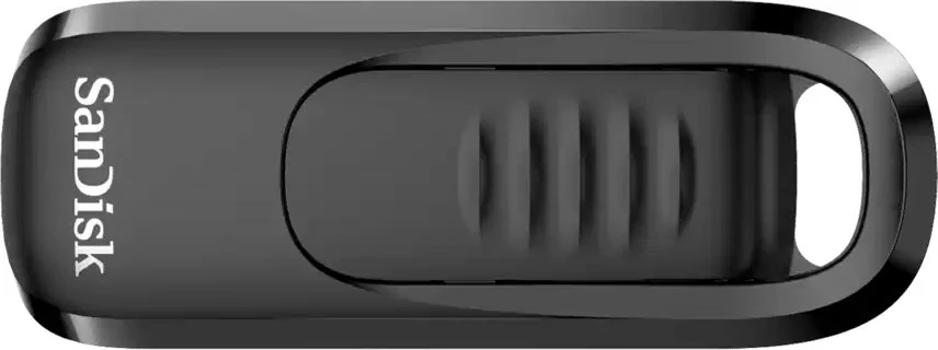 USB ključek Sandisk Ultra Slider 64GB, Type-C, črn