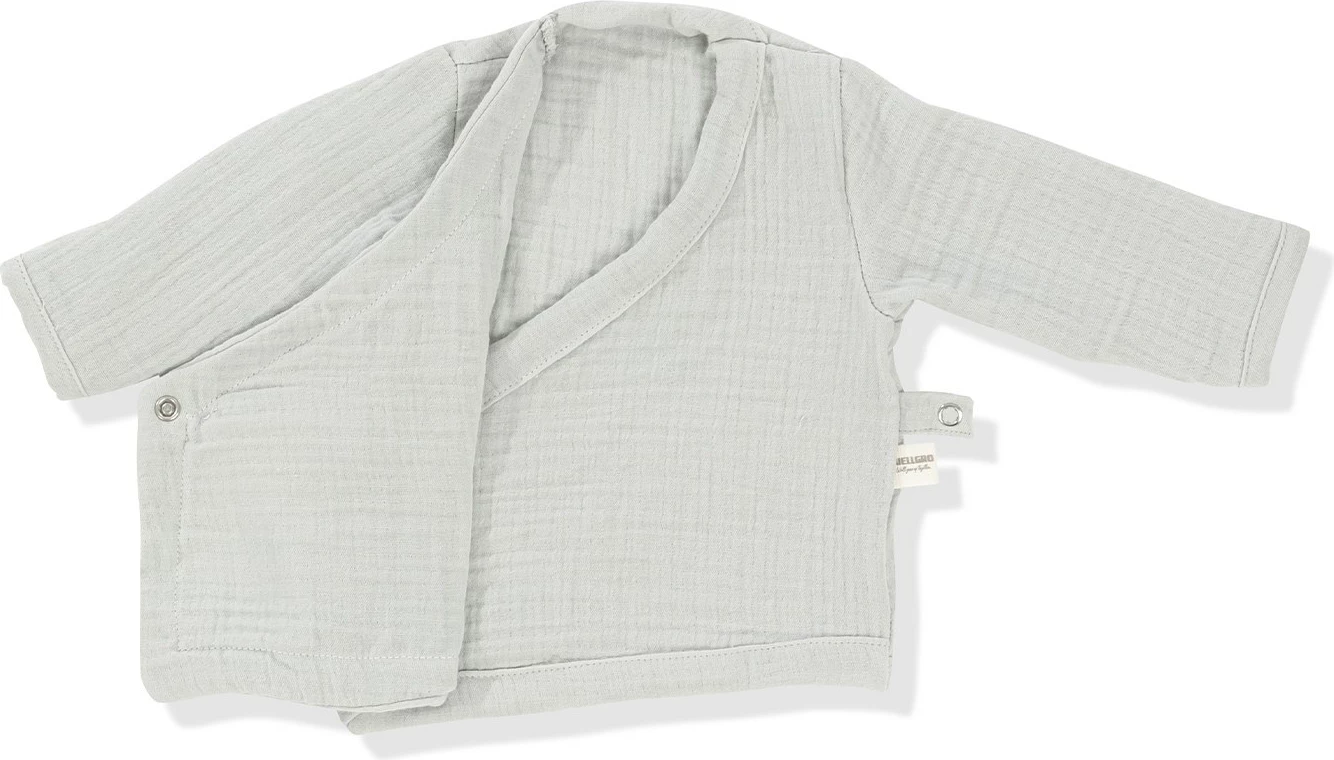 Set za novorojenčka (5 kosov), angelova krila, siva, Evila Originals