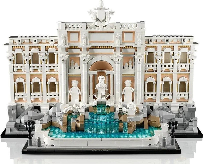 Model Fontane di Trevi Lego Architecture 21062