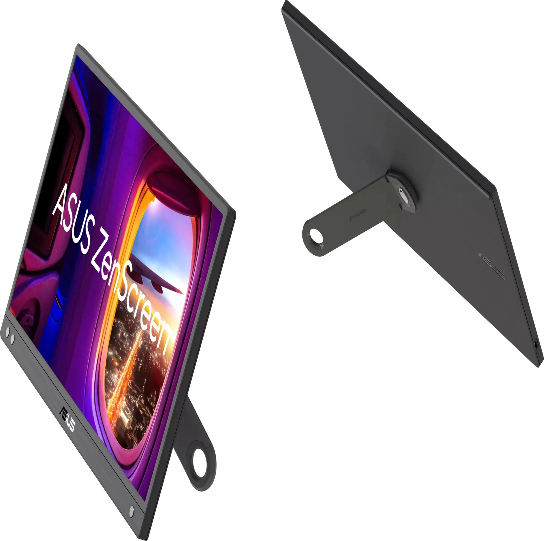 Prenosni monitor 15,6" Full HD ASUS ZenScreen MB166CR, USB Type-C, črn