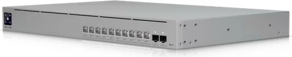 Upravljano omrežno stikalo, 10G priključki, PoE+++, rack 1U, Ubiquiti USW-Pro-XG-10-PoE