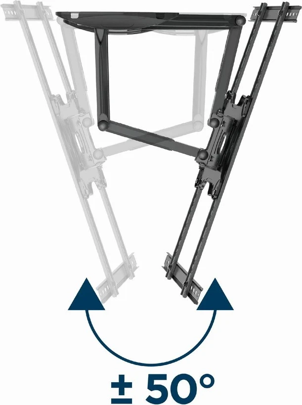 Stenski pomični nosilec za TV Gembird WM-75ST-01, 32”–75”