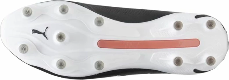 Nogometni čevlji za moške Puma King Ultimate FG/AG, črno-sivi