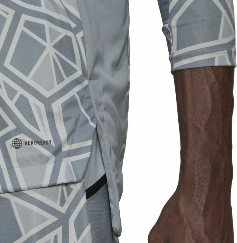 Dres za vratarje Condivo 22, dolgi rokavi, moški, siv, Adidas HB1614