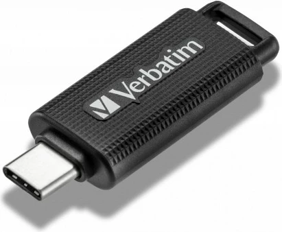 USB ključek 64GB, USB Type-C, 3.2 Gen 1, črn — Verbatim Store 'n' Go