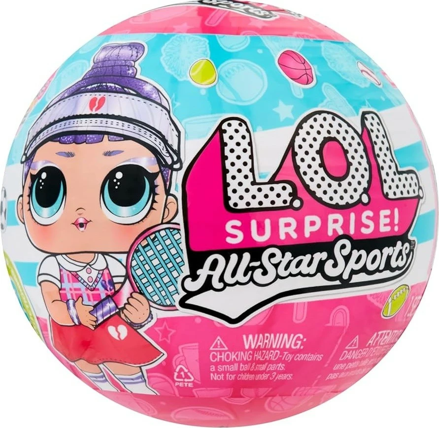 Presenečevalna športna igrača All Star Sports Vault, L.O.L. Surprise, MGA, 1 kos, plastika