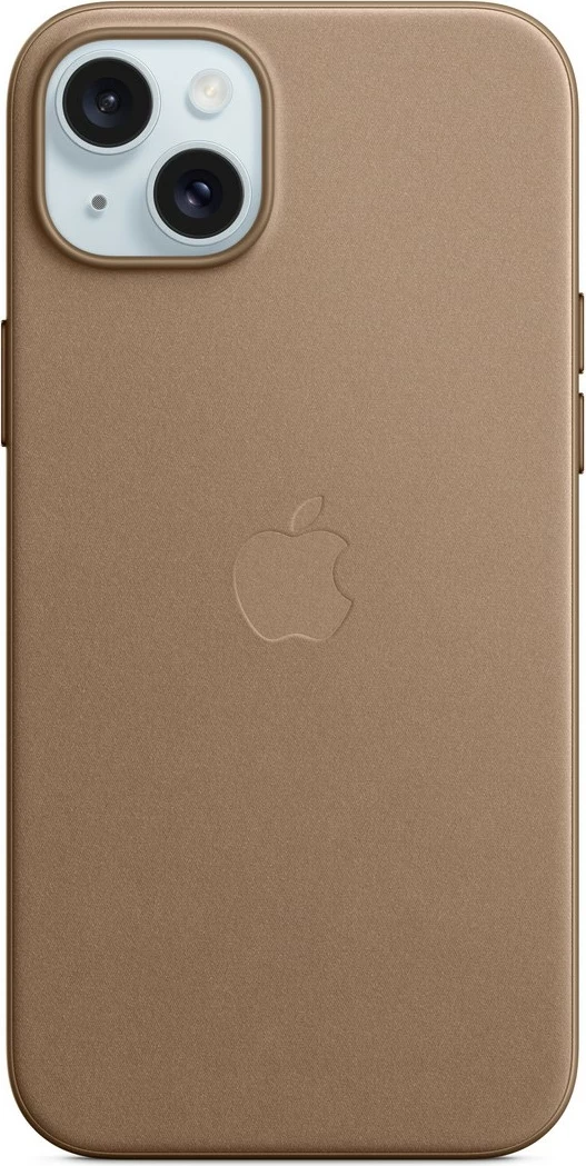 Zaščitni ovitek FineWoven za iPhone 15 Plus, Apple, taupe