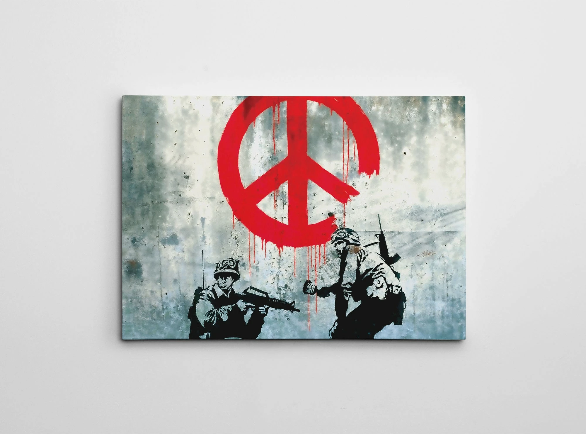 Dekorativna slika na platnu, večbarvna, Banksy WY126, 50 x 70 cm
