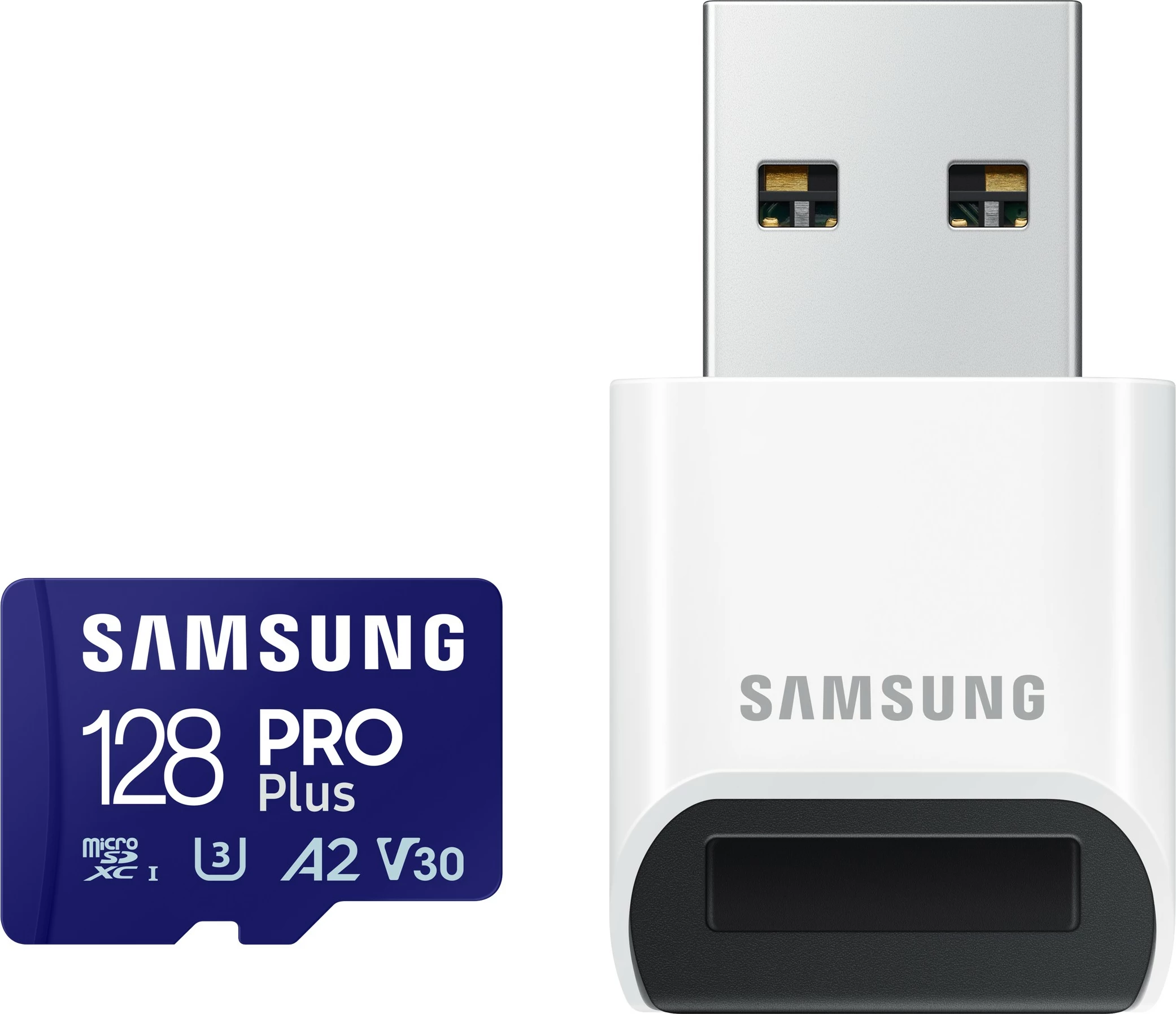 MicroSDXC kartica 128 GB, Class 10, UHS-I, modra — Samsung MB-MD128S