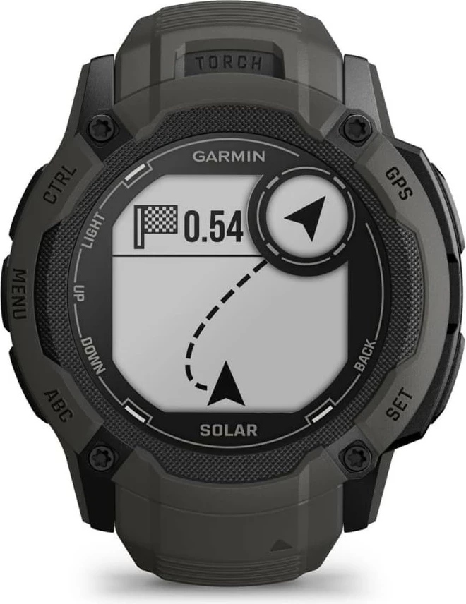 Pametna ura Instinct 2X Solar, Garmin, GPS, 150 ur baterije, grafit