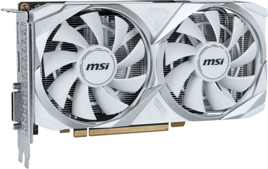 Grafična kartica MSI GeForce RTX 3050 8GB Ventus 2X XS OC, bela