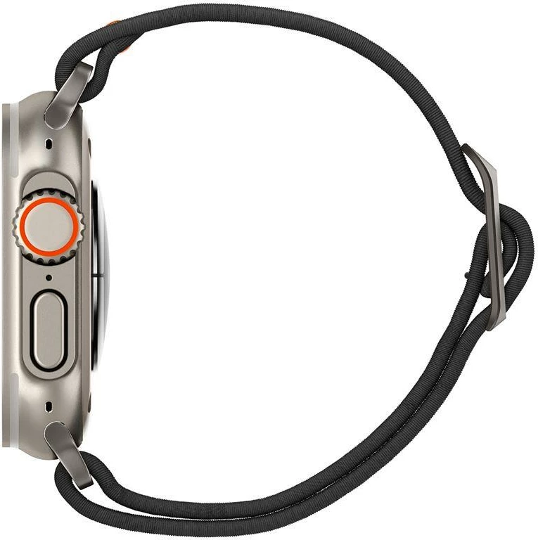Pašček za Apple Watch Spigen Fit Lite Ultra (42/44/45/49 mm), črn