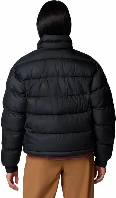 Kratka zimska jakna Columbia, ženska, črna