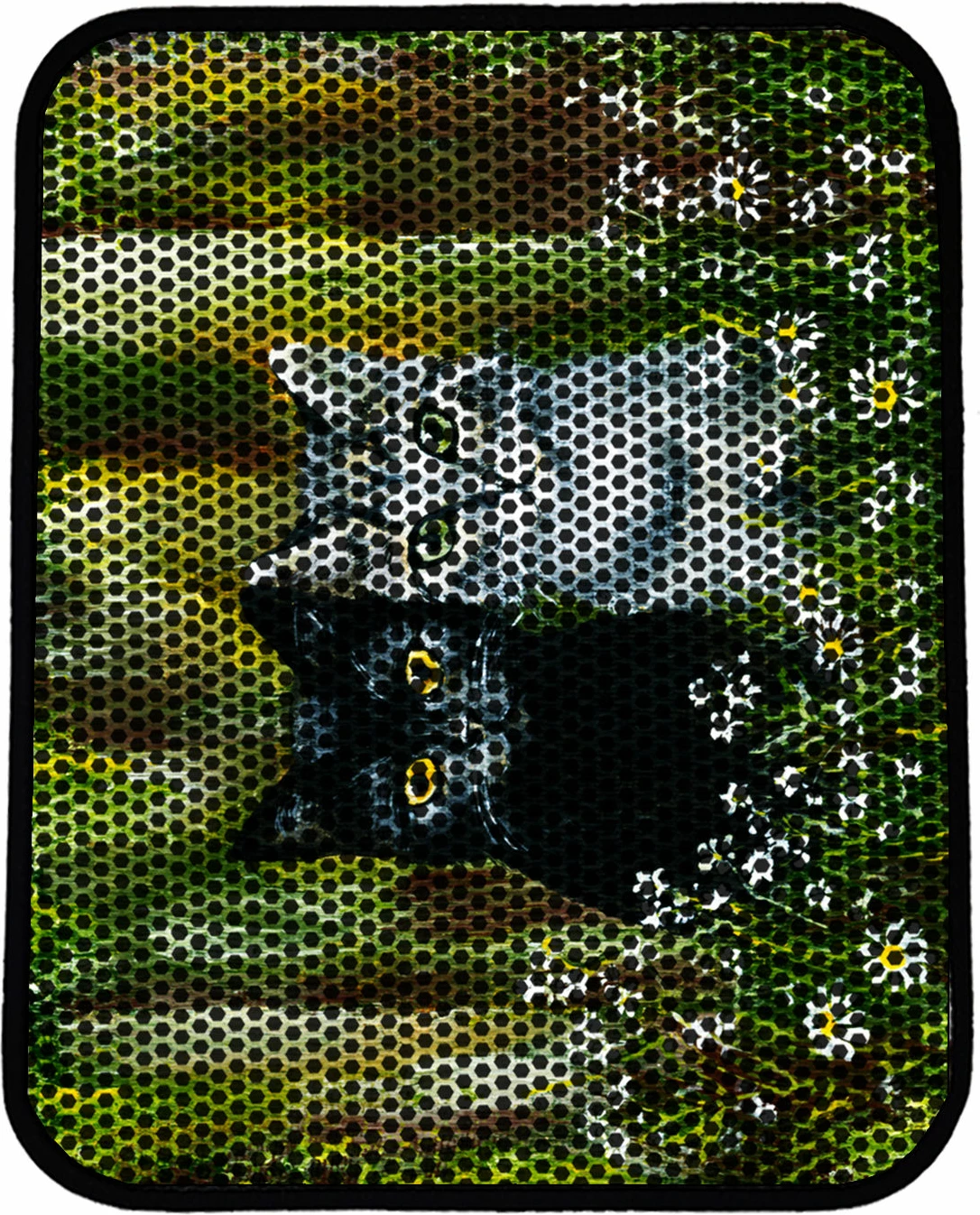 Preproga za mačji pesek, večbarvna, 45 x 60 cm, Paws & Whiskers Nrszn0124