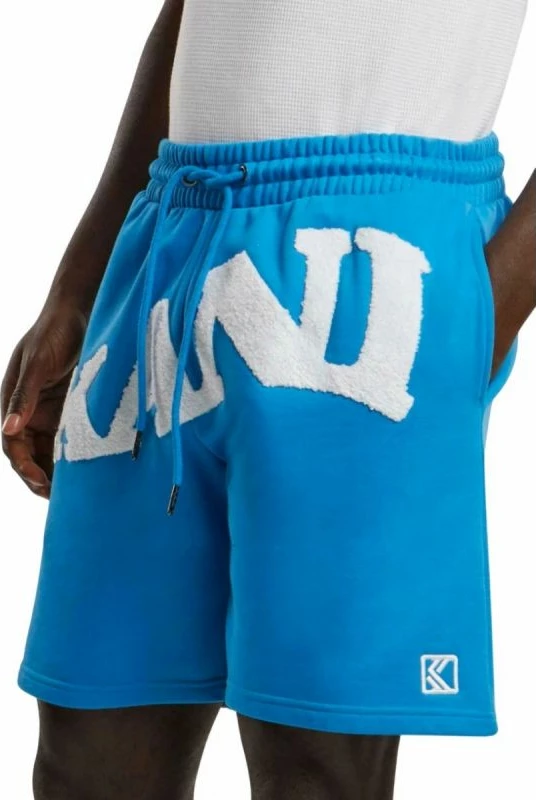 Športne hlače Karl Kani za moške, modre