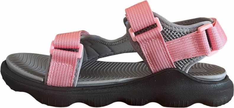 Sandali za otroke, rožnato-sivi Lee Cooper