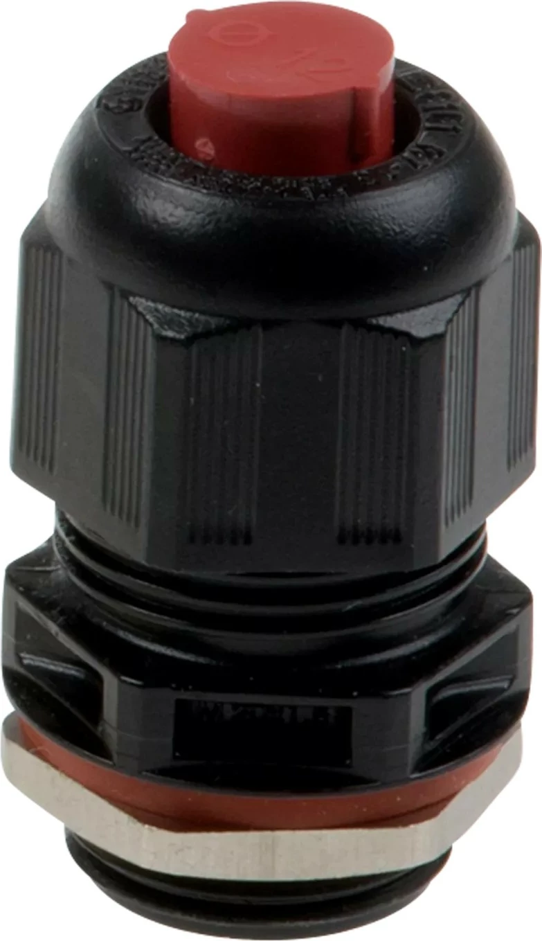 Kapica za kabel, M20, črno/rdeča Axis 01843-001