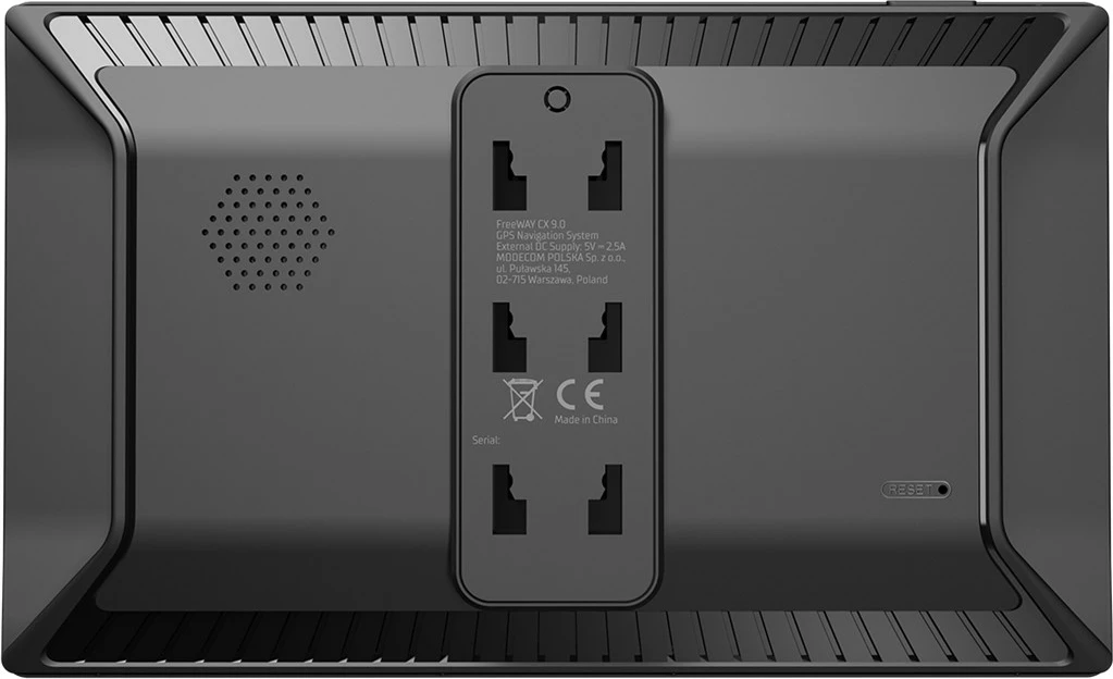 GPS navigacija za avtomobile in tovornjake MODECOM FreeWAY CX 9.0, iGO Navigation Truck, 8 GB, črna