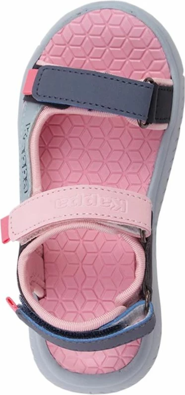 Sandali za deklice Kappa Kana MF Jr, rožnato-sivi
