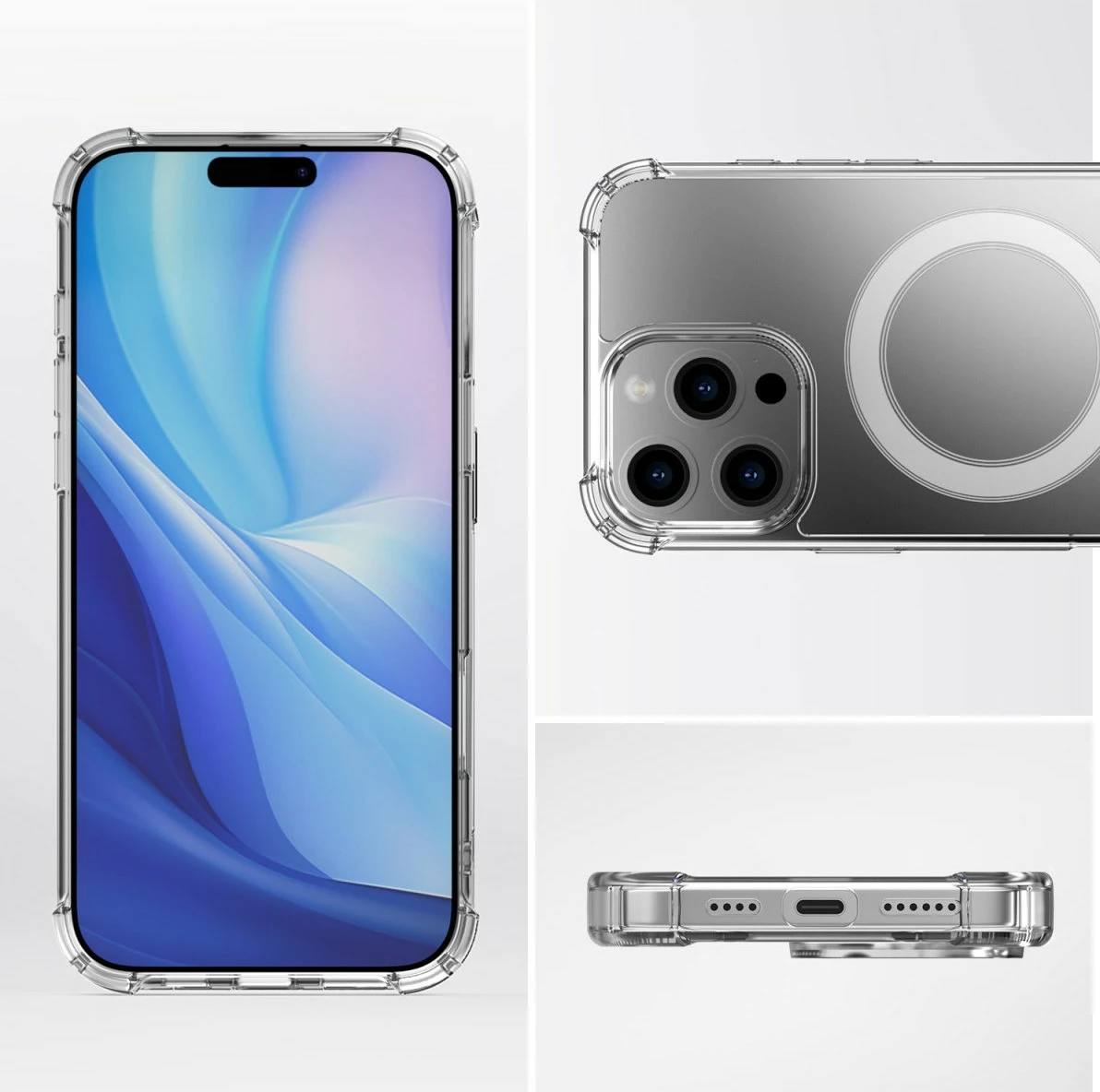 Prozoren zaščitni ovoj za Apple iPhone 16 Pro Max, 17.5 cm (6.9"), 4smarts 541184