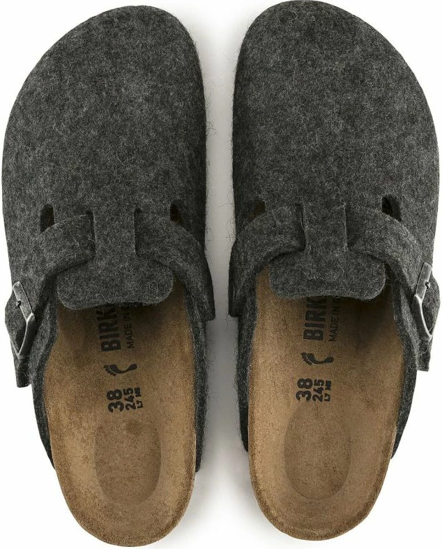 Natikači Birkenstock, unisex, sivi