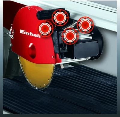 Rezalnik ploščic Einhell TE-SC 920 L, 2200 W, 92 cm, rdeč in črn