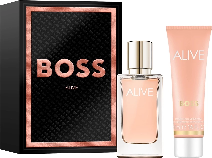Set Eau de Parfum za ženske Hugo Boss Alive 30 ml + balzam za telo 50 ml