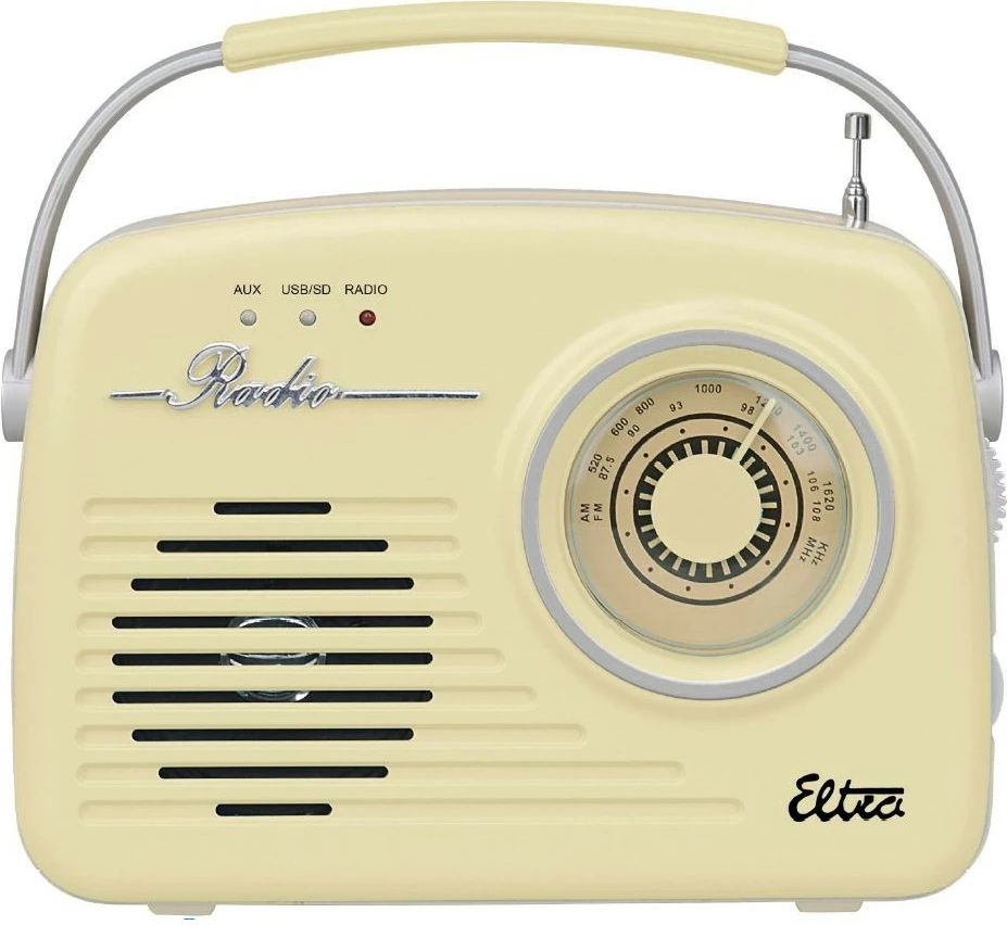 Retro radio, Eltra LUIZA SP-11, MP3 USB SD, vanilija