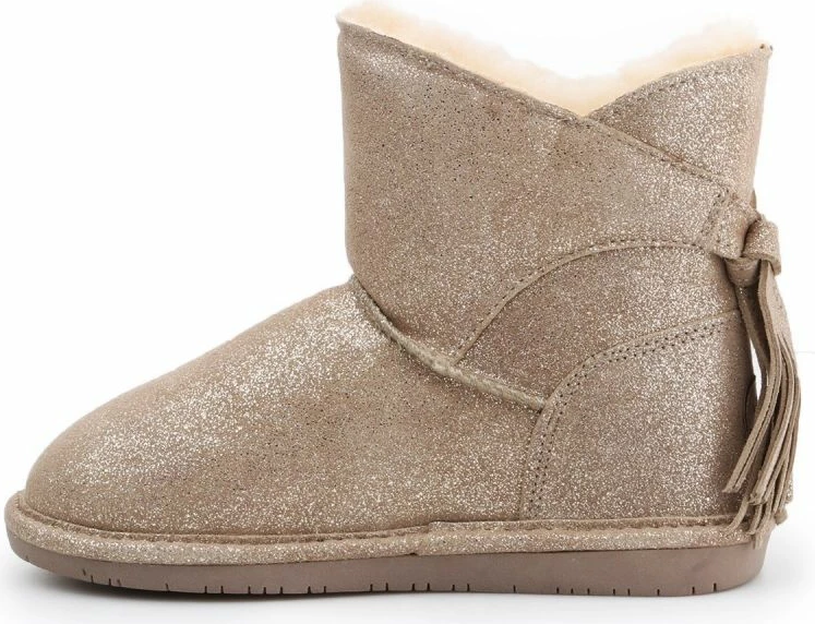 Visoke rožnate škornji BearPaw za ženske