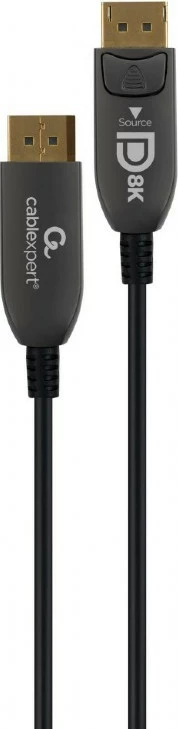 Kabel DisplayPort 8K, 10 m, Gembird CC-DP8K-AOC-10M, črn