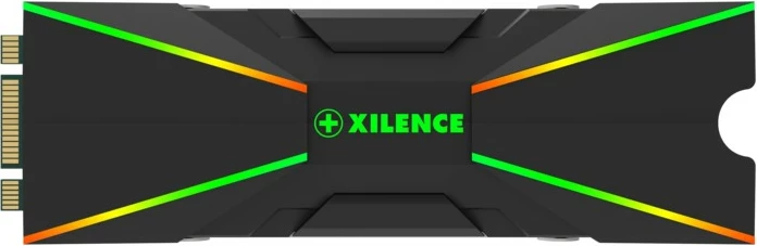 Hlajenje SSD Xilence Performance A+ M2SSD Kühler ARGB XC401, črno