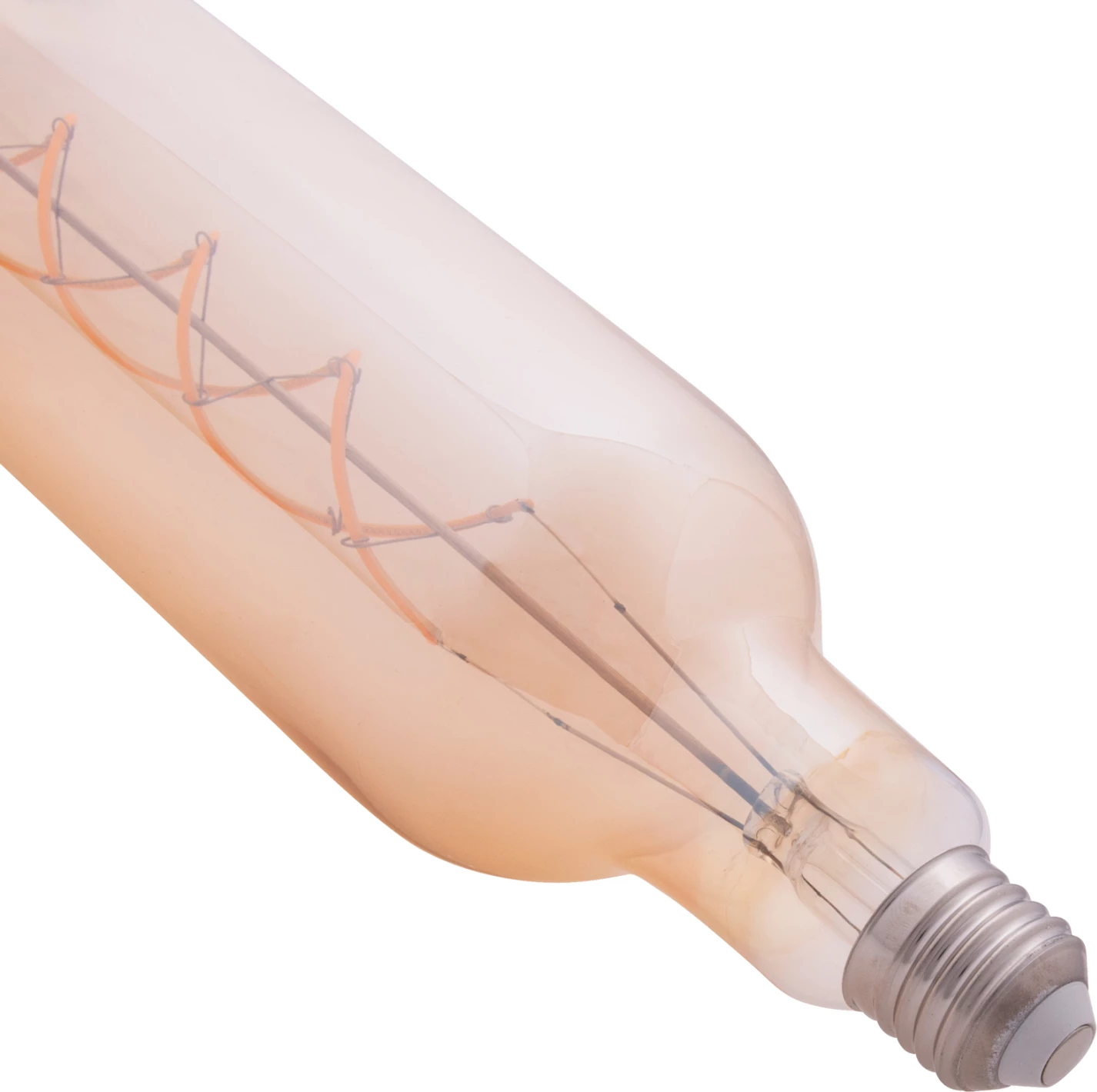 LED žarnica JHD-NW7775 s filamentom 8W E27 3000K v zlati barvi, zatemnljiva