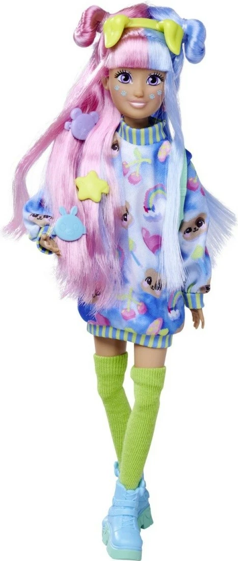 Kawaii lutka Hi Mia s kužkom Choco, 26 cm, s več kot 10 dodatki, Simba