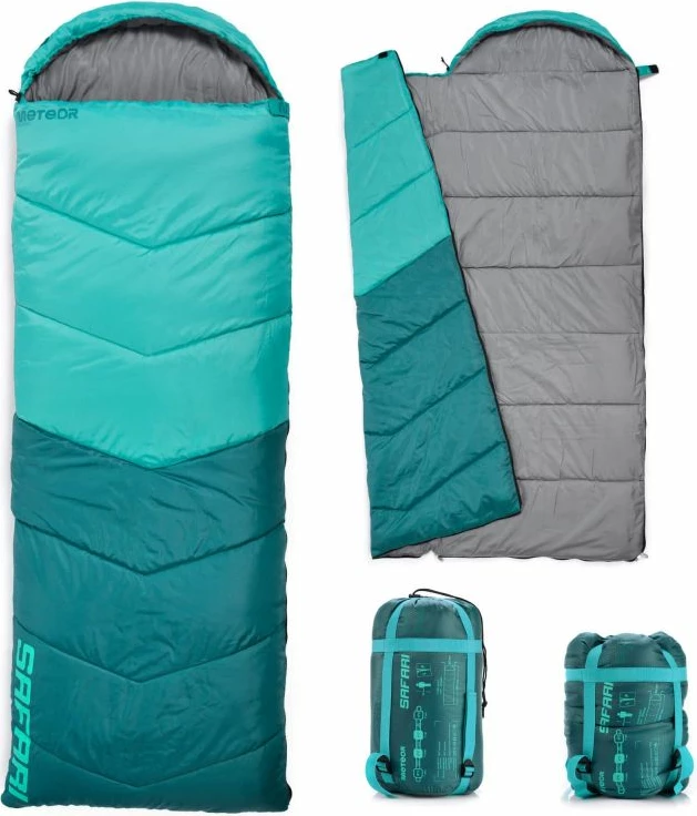 Spalna vreča Meteor unisex, zelena