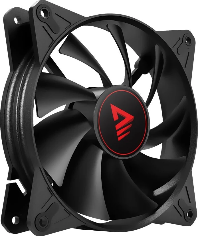 Ventilator za ohišje 120 mm, 4-PIN PWM, črn SAVIO BLADE