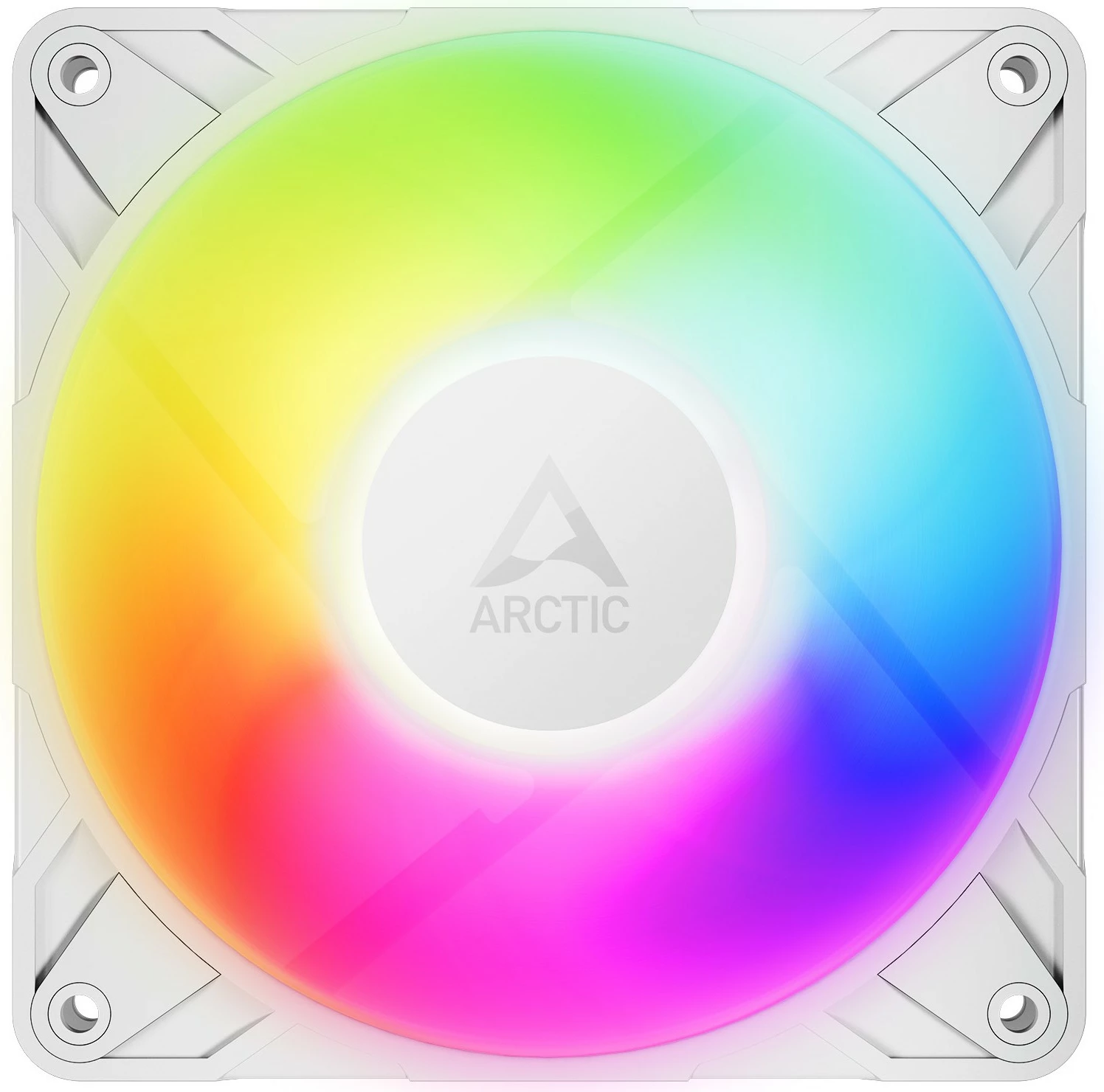 Ventilator za računalniško ohišje ARCTIC P12 Pro A-RGB, 120 mm, 3 kosi, bel