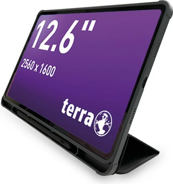 Tablični računalnik 12,6'' 8GB/256GB LTE Android 14, Terra TERRA PAD 1201, črn