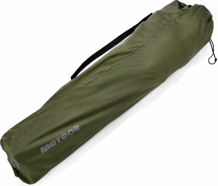 Poglobljena zložljiva turistična stol Meteor Hiker, zelena